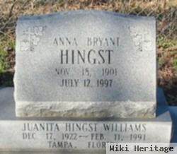 Anna Bryant Hingst