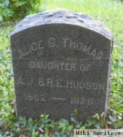 Alice Gertrude Hudson Thomas