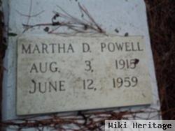 Martha D. Powell