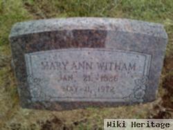 Mary Ann Witham