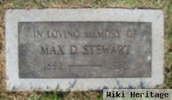 Max D Stewart