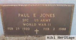 Paul E "pete" Jones