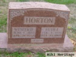 Ruth Elizabeth Miller Horton
