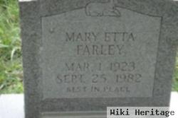 Mary Etta Farley