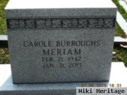 Carole Burroughs Merium