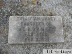 Tallulah Janet Miley