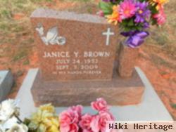 Janice Y. Lyons Brown