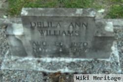 Delila Ann Williams