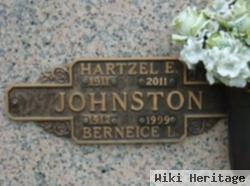 Hartzel E Johnston