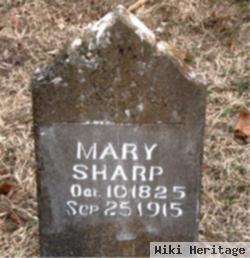 Mary Sharp