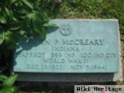 Sgt John Paul Mccreary