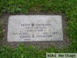 Keith M Thomson