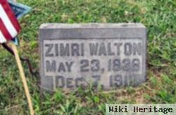 Zimri W Walton