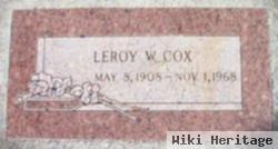 Leroy W Cox