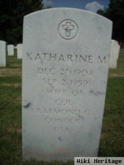 Katharine M Conder