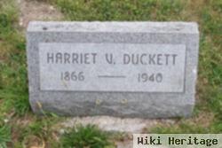 Harriet Virginia "hattie" Poindexter Duckett