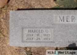 Harold O. Merkord