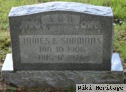 James E Simmons