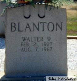 Walter W. Blanton