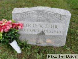 Leroy William Zehr