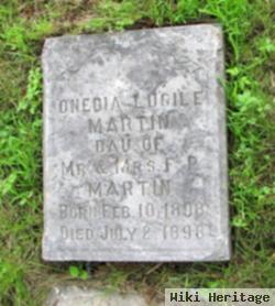 Oneida Lucile Martin