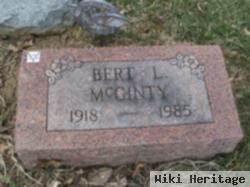 Albert L "burt" Mcginty