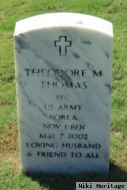 Pfc Theodore M Thomas