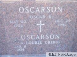 Oscar K Oscarson