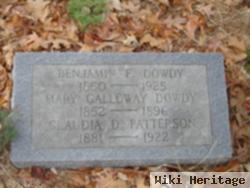 Mary Galloway Dowdy