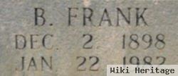 Benjamin Franklin "frank" Williams