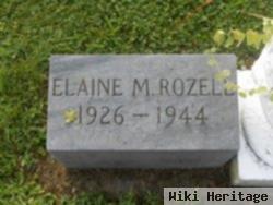 Elaine M Rozell