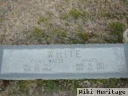 John H 'hayes' White