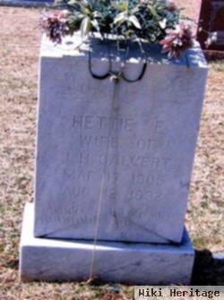 Hettie E. Calvert