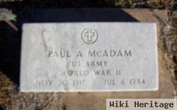 Paul A. Mcadam