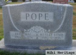 Wesley Loyd Pope