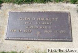 Glen D "ike" Hackett