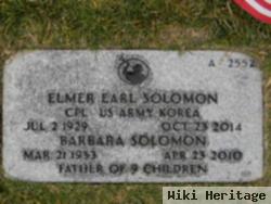 Elmer Earl Solomon