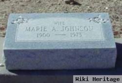 Marie A Johnson