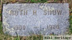 Ruth H Snow