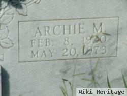 Archie Marion Mackey