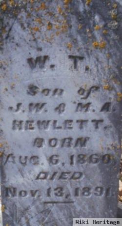 William T. Hewlett