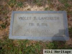 Violet Ella Boyte Landreth