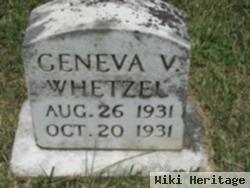 Geneva Virginia Whetzel