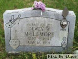 Dewey Wayne Mclemore