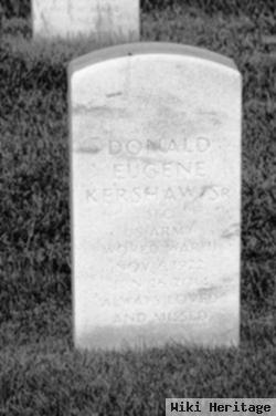 Donald E Kershaw