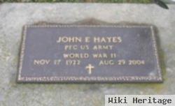 John E. Hayes