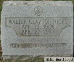 Walter Clayton Hicks