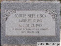 Edith Louise Neff Zinck