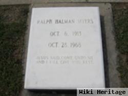 Ralph Halman Myers