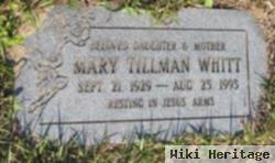 Mary Tillman Whitt